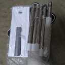 Mop and Bucket Set | Auto-Spray Cleaning | Dirty Water Separation Keep Water Fresh | Flat Mop & Bucket with Scraper | 3X Washable Pads | Mops for Floor Cleaning All Floors Tile Wall Window (White)