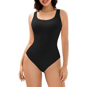 JulyGirl Shapewear Bodysuits for Women Large