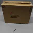 Lavezee 5x7 Picture Frames Set of 2, Double Sided Frame with Distressed White L Shaped Horizontal Vertical Holder Stand for 5 by 7 Photo Art, Desktop or Tabletop Decor