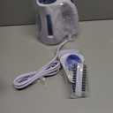 HiLIFE Steamer for Clothes, Portable Handheld Clothing Steamer, 240ml Big Capacity, 700W, Strong Power, Fabric Quick Wrinkle Remover with Brush for Home, Office, Travel (ONLY 120V) -Blue