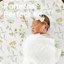 Crib Sheets for Boy Girl, Premium Soft Butterfly Crib Mattress Fitted Sheet, Ultra Breathable Baby Sheets, Super Stretchy Baby Bed Sheets 28''x52''x9'' Extra Deep Pocket, 2 Pack