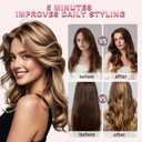 Automatic Curling Iron Rotating 3-in-1 Self Curling Hair Curler with 3 Barrel Sizes for Loose Waves to Tight Curls, Negative Ion Ceramic, Anti-Tangle & Fast Heating, Safe Styling for All Hair Types