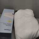 Casper Sleep Essential Cooling Pillow, Standard Size Cooling Cover, Medium Soft Feel, Down-Alternative Fill, Supports Side, Back & Stomach Sleepers