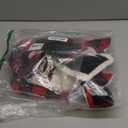 Malier Classic Plaid Fleece Dog Coat Jacket with Pocket, Windproof Warm Dog Coat Vest Winter Pet Clothes Apparel for Small Medium Large Dogs (Red, XX-Large)