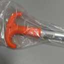 Seachoice Emergency Multi-Purpose Telescoping Boat Hook and Paddle, Orange, 26” to 72”