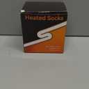 Heated Socks for Men Women, Upgraded Rechargeable Electric Heated Socks Up to 10 Hours, Washable Winter Foot Warmer Socks for Outdoor Camping Skiing Hunting Hiking