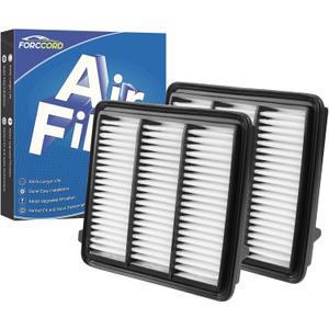 2-Pack Engine Air Filter Fits for Honda CR-V CRV 2023-25, Civic 2022-2025, Accord & Integra 2023-2025 (ONLY FIT1.5L) Air Filter Replacement 1722064AA00 Car Accessories