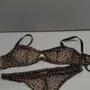 Lilosy Sexy Mesh Sheer Underwire Push Up Lingerie Set Lingerie Set, S
