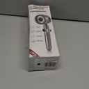 Ion Drops Filtered Shower Head with Handheld, High Pressure Water Flow Showerhead, with Shower Head Filter for Hard Water Boosting, with ON/OFF Switch and Rotatable Head (Silver gray)