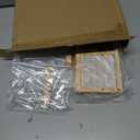 Jewelry Holder Organizer Stand 4-Tier Necklace Stand Earring Holder with Wooden Tray, Jewelry Rack for Bracelets Watches and Rings Display Stand, Gifts for Women & Girls-White