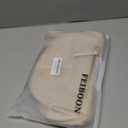 FEIBOON Spacious Nylon Crossbody Bag Bum Bag Handbags Wallets Purses Trendy Shoulder Bag for Women (Beige)