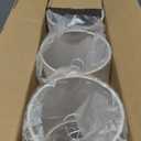 Chandelier Lamp Shades, Small Lamp Shades Clip-on Bulbs Only for Candelabra Bulbs, Beige Chandelier Shades 6 Pcs, Mini Lampshades for Chandeliers 5.1" X 5.1" X 5.3, Home Decor Fabric Linen Lampshade