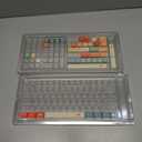 GK GAMAKAY 145 Keys Summer Love Theme Keycaps Set, Cherry Profile PBT Dye-Sub Double-Shot Keycap Set Suitable for LK67 TK75 /87/98/104/108 ANSI Layout Mechanical Gaming Keyboard (Orange)