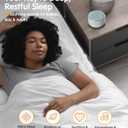 FamiSym Rechargeable White Noise Sound Machine Baby with Night Light