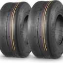 MaxAuto (2 Pack) 13X5.00-6 Lawn Mower Turf Tires,13x5-6 Zero Turn Riding Mower Tires, 13-5-6 Smooth Tire, 4-Ply, Tubeless, Load Capacity 440lbs