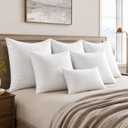 MIULEE 26x26 Euro Pillow Inserts 2 Pack, Throw Pillows for Couch Bed