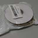 Dowarm Rhinestone Chain Roll - 10 Yards Crystal Rhinestone Close Chain, Sew On Trim (Gold, SS12 3MM)