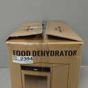 650W Food Dehydrator, 8-Tray Stainless Steel Dehydrator Machine with Adjustable Timer & Temperature, Overheat Protection, Fruit Dehydrator for Jerky, Herbs, Dog Treats, Interior Light