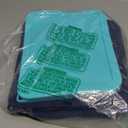 Sophico 11 Cup Rectangle Silicone Storage Cover Lids Replacement for Pyrex 7212-PC Glass Bowls, Container not Included, Pack of 6