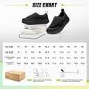 Mens Orthopedic Diabetic Wide Sneakers Shoes: Slip-On with Arch Support for Neuropathy, Plantar Fasciitis, Flat Feet, Pain Relief, Kuru Orthotic Shoes with Cushion for Extra Toe Box, Walking Size 10