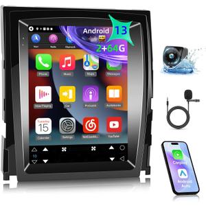 for Cadillac Escalade Radio 2007 2008 2009 2010 2011 2012 2013 2014, [2+64G] 9.7 inch Android Touch Screen Escalade Car Stereo, Carplay/Android Auto/Hi-Fi Audio/1080P/SWC/Bluetooth