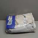 MIULEE Natural Pinch Pleated 100% Blackout Linen Curtains 90 Inch Length 2 Panels Set, Black Out Memory Trained Pleat Curtains Light Blocking Room Darkening Drapes for Bedroom Living Room Window