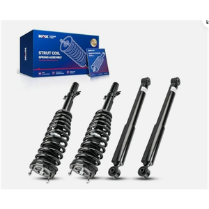 KAX Complete 4 Piece Front and Rear Strut Assembly Kit for 2009-2013 Mazda 6, 2x