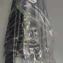 Pooqla 4 FT Marquee Light Up Letters, Giant LED Sign Black Marquee Letter Lights 4 Feet Tall, Big Mosaic Letters for Balloons Birthday Party Anniversary Wedding Decorations, Warm White Y