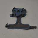 Pawaii No Pull Dog Harness with Pet ID Tag,Reflective Strips No Choke Front O Ring Breathable Mesh Adjustable Soft Padded Pet Vest with Easy Control Handle for Medium Dogs (M (Chest: 22"-27" ), Deep Sea Blue)