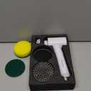 Electric Spin Scrubber, Power Cleaning Brush with 3 Heads, Cordless Waterproof Shower Scrubber with Dual Speed, Perfect for Cleaning Bathroom, Tile, Cars, Floor. Electric Scrub Brush for tub