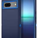 I-HONVA for Google Pixel 7 Case Shockproof Dust/Drop Proof 3-Layer Full Body Protection [Without Screen Protector] Rugged Heavy Duty Cover Case for Google Pixel 7 2022,Navy Blue
