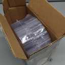 U-QE 60 Pieces Clear Plastic Plates - 7.5 Inch Clear Disposable Plates - Plastic Appetizer Plates - Premium Hard Dessert Plates - Party Supplies for Birthdays, Celebrations, Wedding and Events