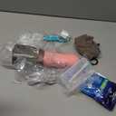 Water Dental Flosser Teeth Cleaner Pick, H2ofloss Cordless Portable Oral Irrigator,5 Mode IPX7 Waterproof Teeth Picks 300ML Rechargeable WaterFlosser for Home Travel (Pink)