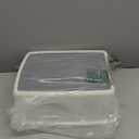 Amazon Basics Large Cat Litter Box with High Sides, Open Top for Easy Access, Includes Scoop with Storage, 19" x 15" x 11.75", Grey/Beige