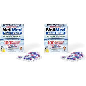 Neilmed all natural sinus relief, 100 pack
