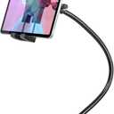 Car or Truck Seat Rail Tablet Mount, Heavy Duty Gooseneck Car Floor Tablet Holder Bolt Stand with 20-inch Aluminum Arm, for iPad Pro Air Mini, Galaxy Tab, Z Fold, Fire HD, iPhone, 4-13" Devices