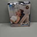 COMFIER Back Massager with Heat, Deep Tissue Shiatsu Neck and Back Massager Chair Use Massager Pillow with Adjustable Flap (Black)