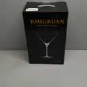 10oz Large Martini Glasses Set of 4,Classic Crystal Cocktail Glasses,Hand Blown Martini Glass for Espresso Martini, Cosmopolitan, Manhattan, Home Bar Gift Set