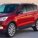 Window Rain Guards Visors for 2013-2019 Ford Escape, Out-Channel Window Vent Wind Deflectors Shades for 13-19 Escape