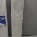 PUREPLUS 5 Micron 20" x 4.5" Whole House Sediment Home Water Filter, Grooved Sediment Cartridge, Replacement for Aqua-Pure AP810-2, Pentair Pentek DGD-5005-20, Home Master CFDGD2501-20BB, 2Pack