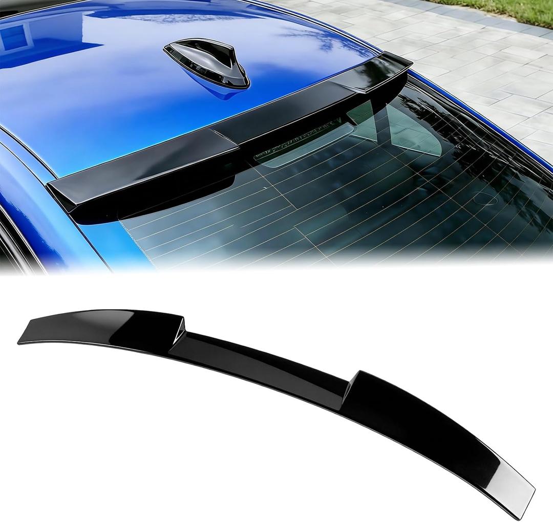 Gloss Black Rear Window Roof Spoiler for BMW 3 Series F30 M3 F80 2012-2018