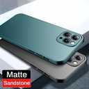 Casechics Compatible with iPhone Case,Luxury Matte Hard PC Slim Fit Ultra Thin Lightweight Camera Lens Protection Soft Shockproof Cover Phone Case (Grey, iPhone 14 Pro Max)