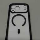 Miracase for iPhone 17 Pro Max Case 6.9" Full-Body Phone Case with Built-in Glass Screen Protector& Full Camera Protector, Camera Control [Magnetic with MagSafe] Drop Proof 17 ProMax Cover, Black