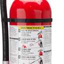 Kidde Pro 210 2A:10-B:C Fire Extinguisher, Rechargeable, Multi-Purpose for Home & Office, 4 lbs., Mounting Bracket Included, Red