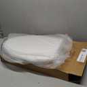 Little2Big Toilet Seat with Built-In Toddler Potty Training Seat, Slow Close, Easy to Install, Made in USA, ELONGATED, White