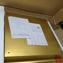 20"x26" Gold Bathroom Medicine Cabinet Rounded Rectangle Mirror