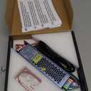 BENLUN 24V COB LED Strip Light 65.6ft (2 Rolls of 32.8ft) Kit, 3000K Warm White Cuttable 11W/ M 312LEDs/ M CRI 93 LED Tape Lights with Power Supply for Bedroom Kitchen Living Room Ceiling