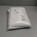 NICETOWN White Sheer 102 inch Curtains for Sliding Glass Door, Rod Pocket & Back Tab Linen Blend Semi Sheer Window Treatments Privacy with Light Filtering for Bedroom, W66 x L102, 2 Panels