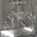 Delamu 2 Tier Snap-Lock Bathroom Under Sink Organizers and Storage, Multi-Purpose Cabinet Drawers with Movable Dividers, Pull Out Organization for Countertop, Kitchen and Pantry(Clear, 2 Pack)