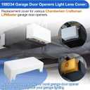 Garage Door Opener Light Lens Cover 108D34 for Chamberlain LiftMaster Garage Door Openers, Garage Door Opener Parts Replacement Lens Cover Replace Models 1050 1150 1250 1265 1060 1160 1260 etc - 1Pack